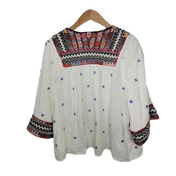 Anthropolgie- RD Koko- Embroidered and beaded Swing Cardigan- size XS - Picture 4 of 9